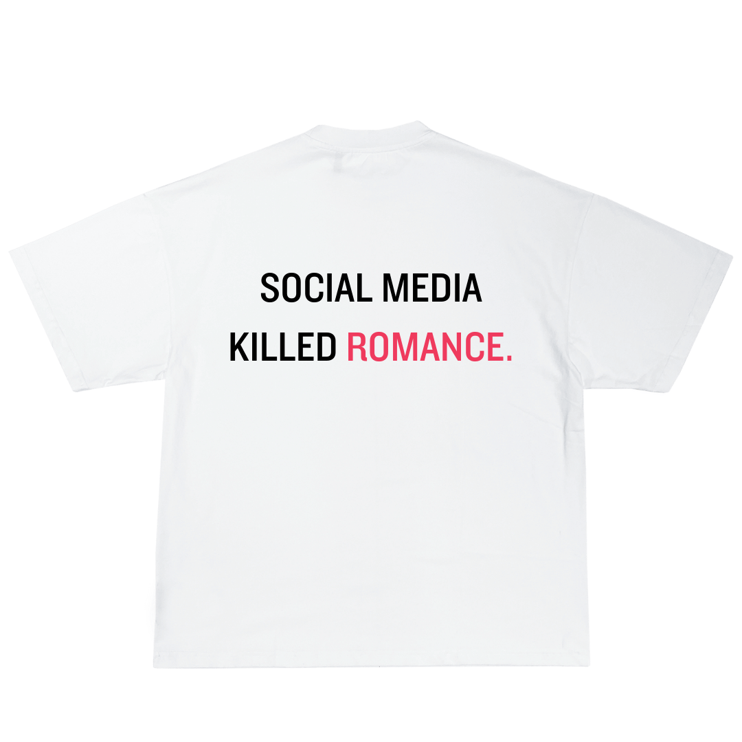 SOCIAL MEDIA KILLED ROMANCE PREMIUM TEE