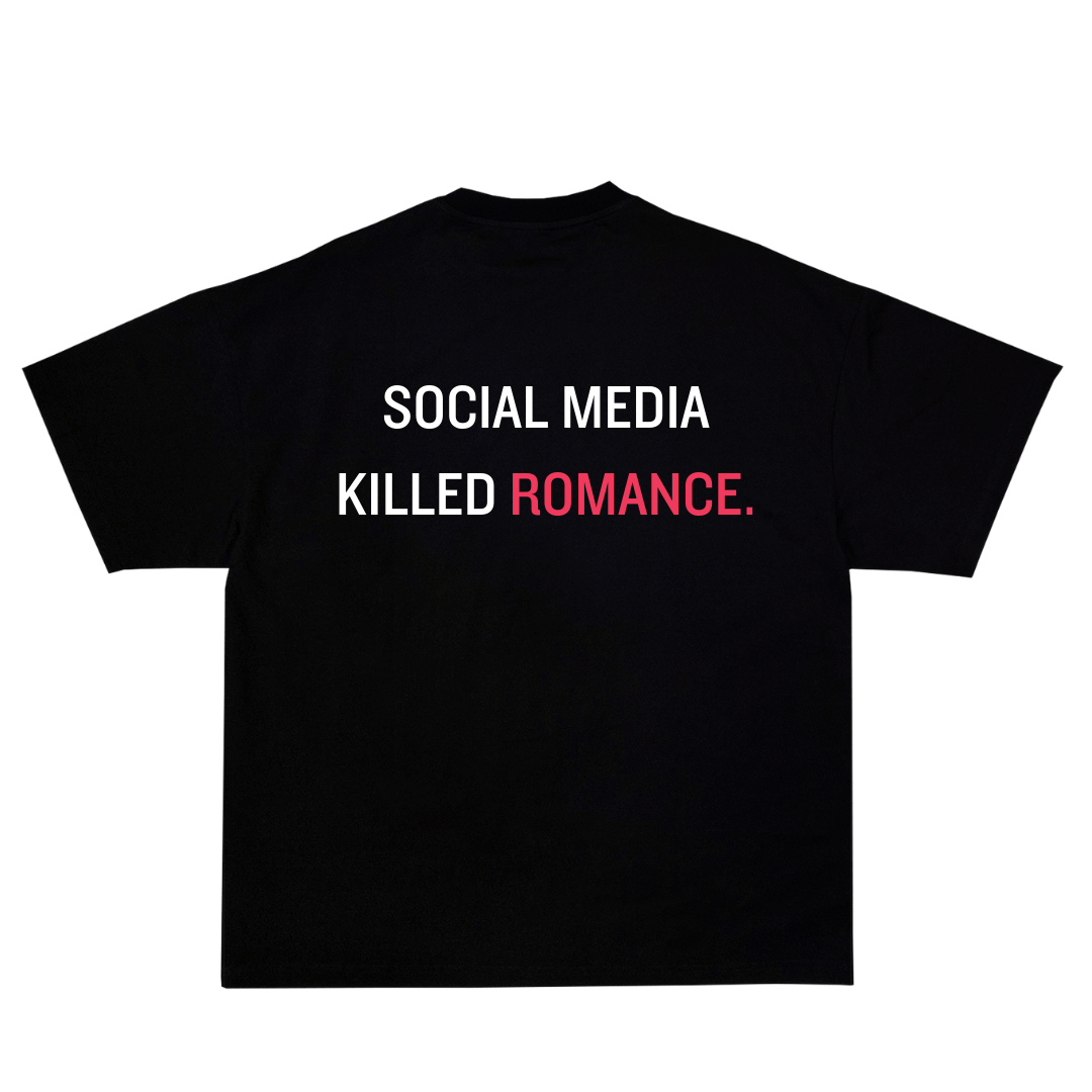 SOCIAL MEDIA KILLED ROMANCE PREMIUM TEE