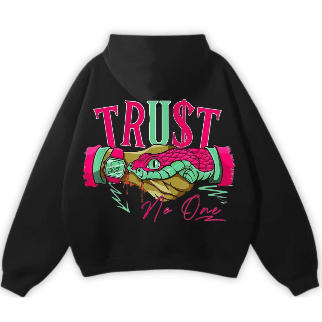 TRUST NO ONE PREMIUM HOODIE